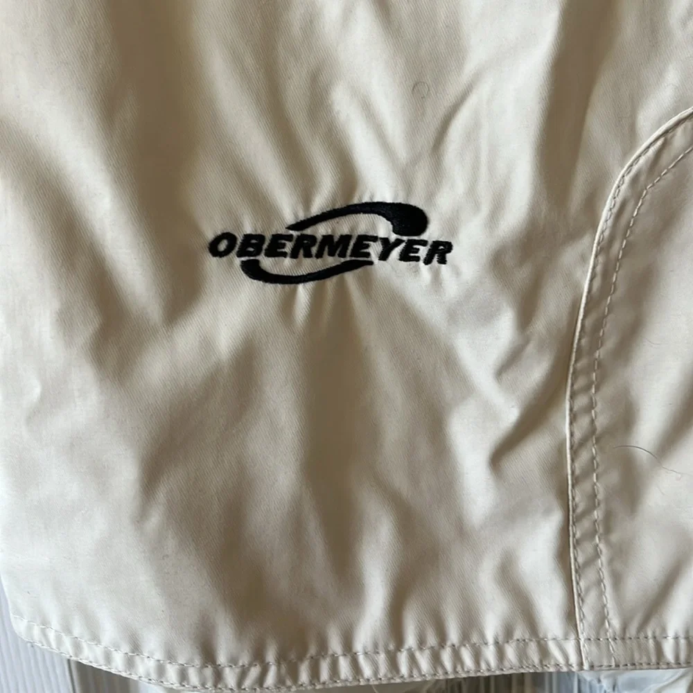 Like new Obermeyer snow ski pants sz 8 off white - Picture 4 of 4